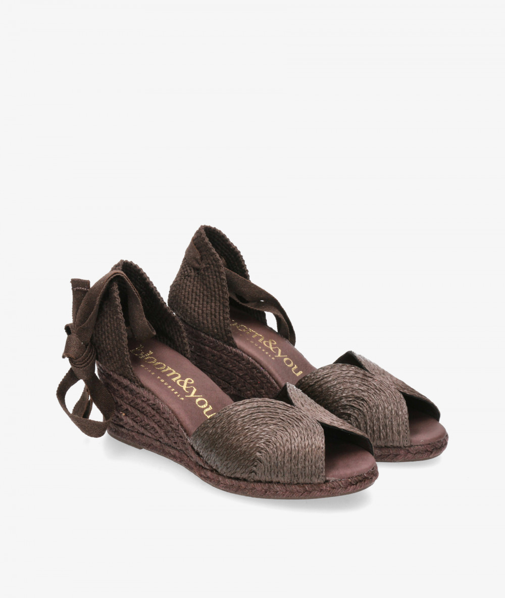 Alpargatas bloom&you  MALIBU en marrón