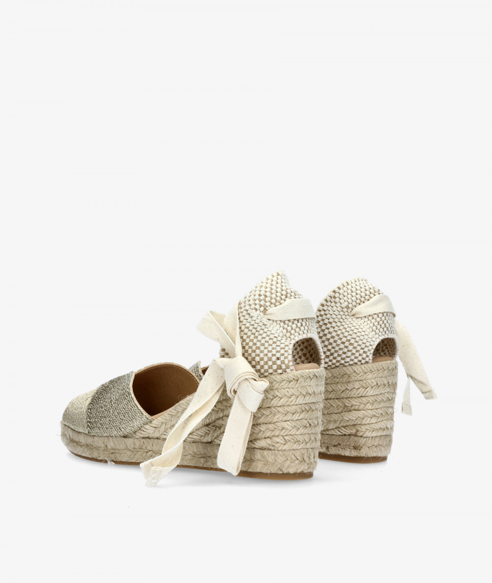 Alpargatas bloom&you  MAGNOLIA en oro