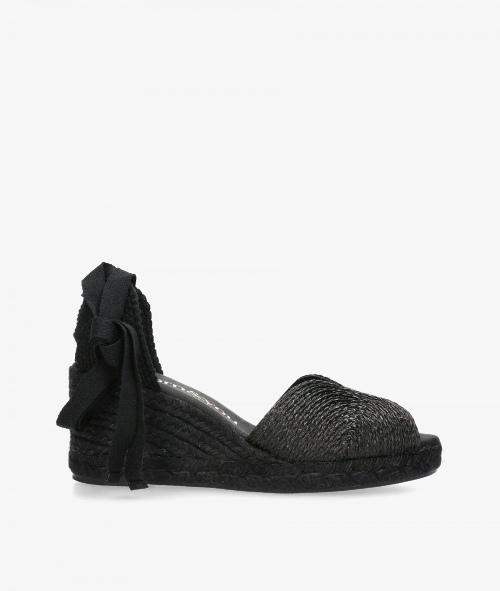 Alpargatas bloom&you  MAGNOLIA en negro