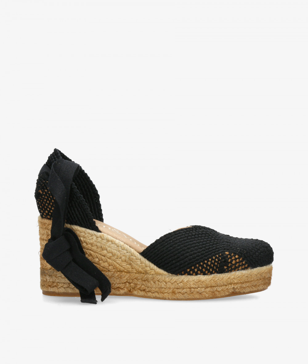 Alpargatas bloom&you  JASMIN en negro