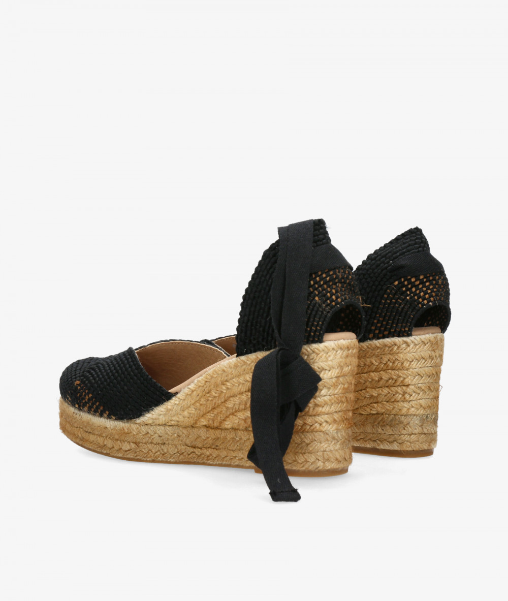 Alpargatas bloom&you  JASMIN en negro