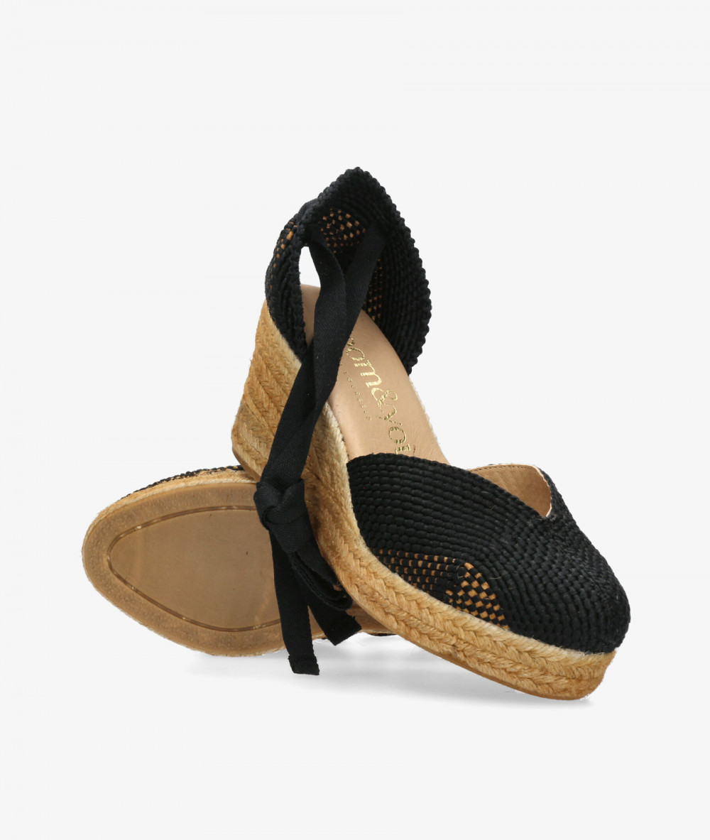 Alpargatas bloom&you  JASMIN en negro