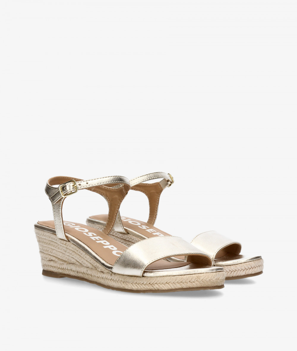 Alpargatas Gioseppo  YALAHA en platino