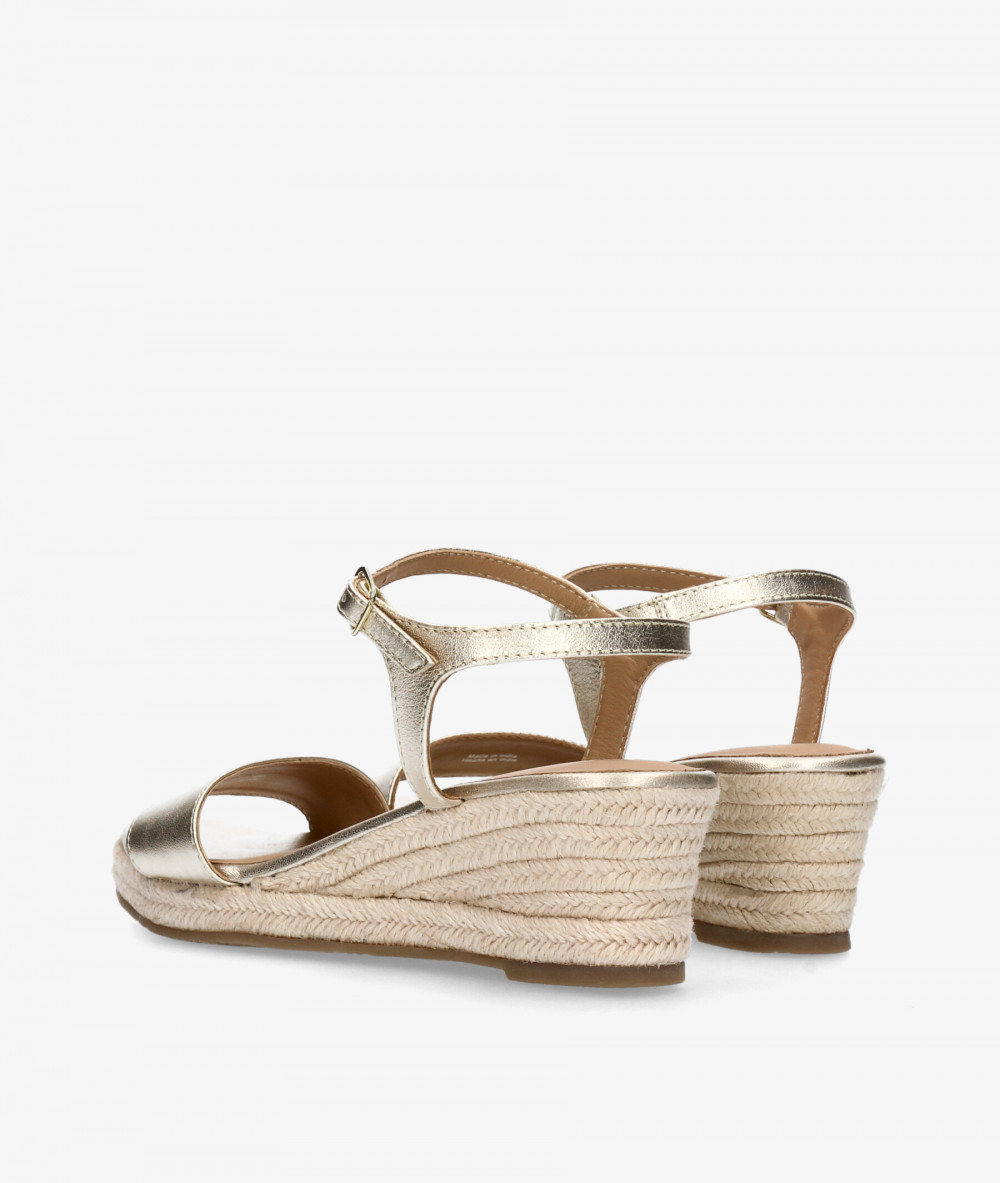 Alpargatas Gioseppo  YALAHA en platino