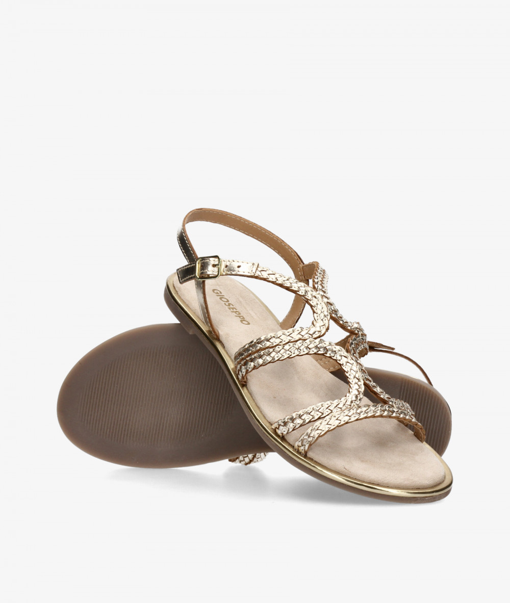 Sandalias Gioseppo  NEKUBU en platino