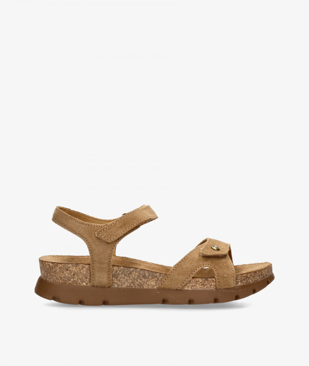 Sandalias Panamá Jack  SULIA en serraje cuero