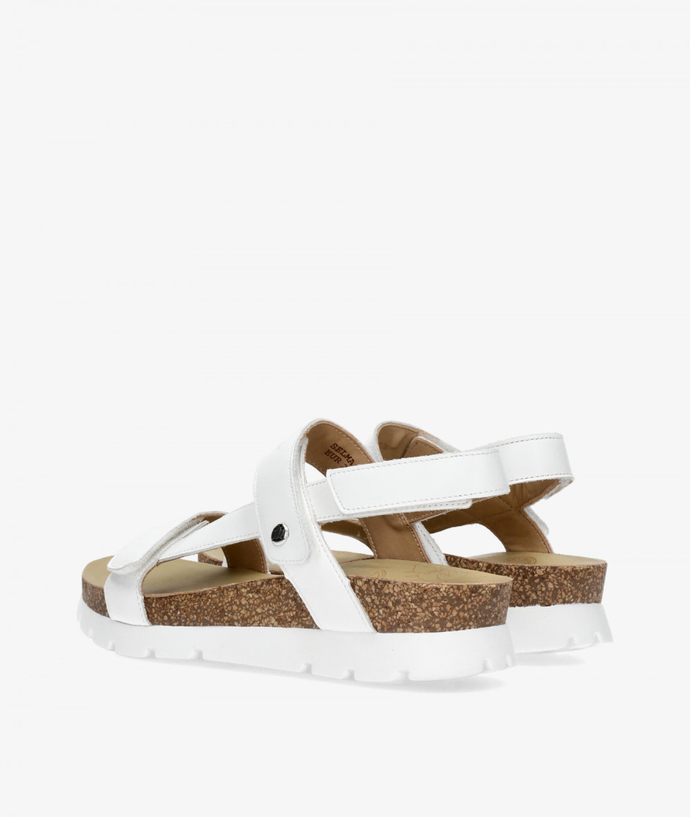 Sandalias Panamá Jack  SELMA en blanco