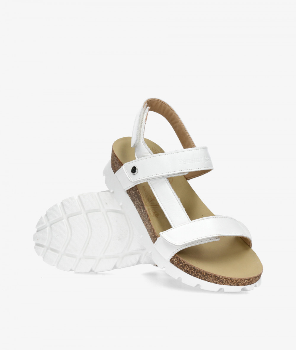 Sandalias Panamá Jack  SELMA en blanco