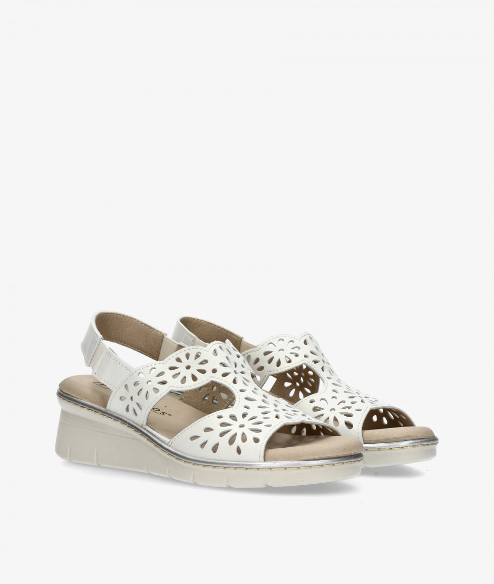 Sandalias Pitillos  11012 en hueso