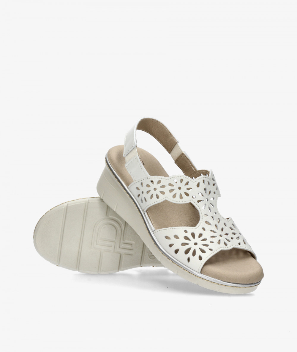 Sandalias Pitillos  11012 en hueso