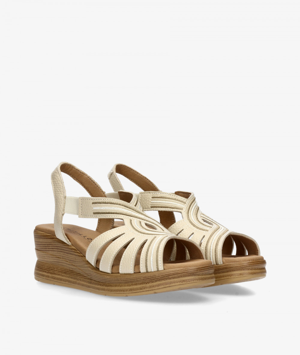 Sandalias Pitillos  11053 en beige