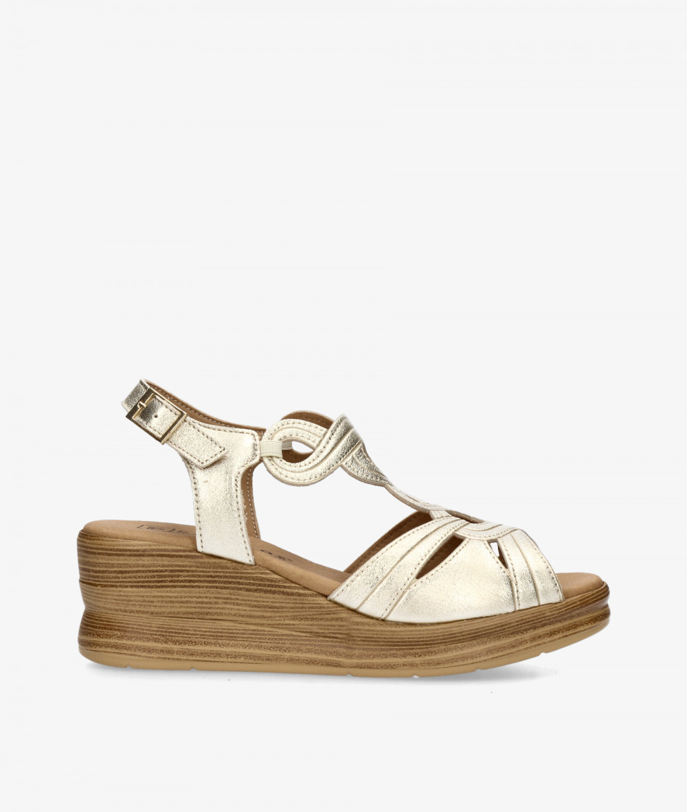 Sandalias Pitillos  11050 en oro