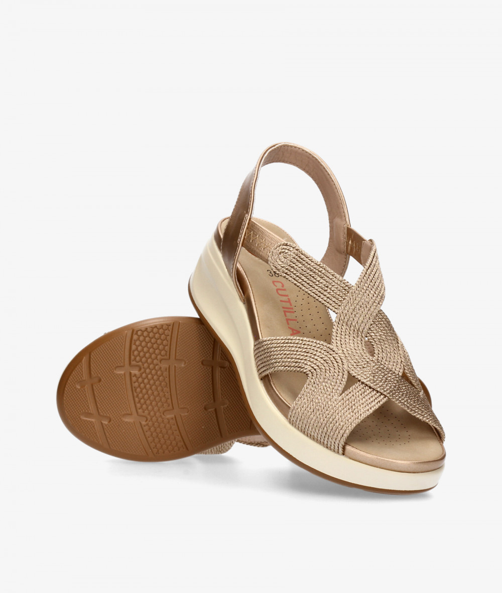Sandalias DOCTOR CUTILLAS  31620 en bronce