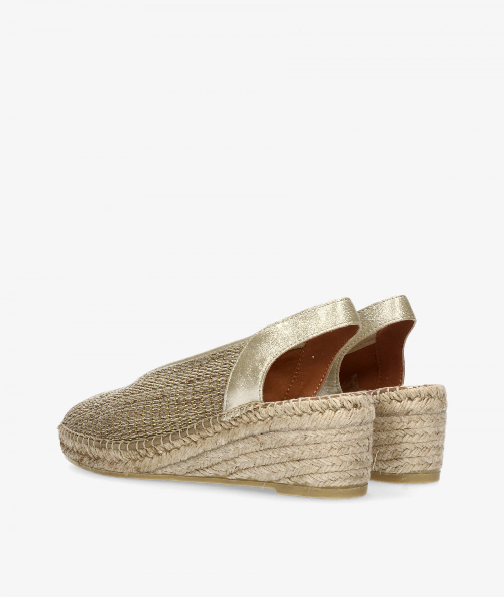Alpargatas Viguera  2298 en oro