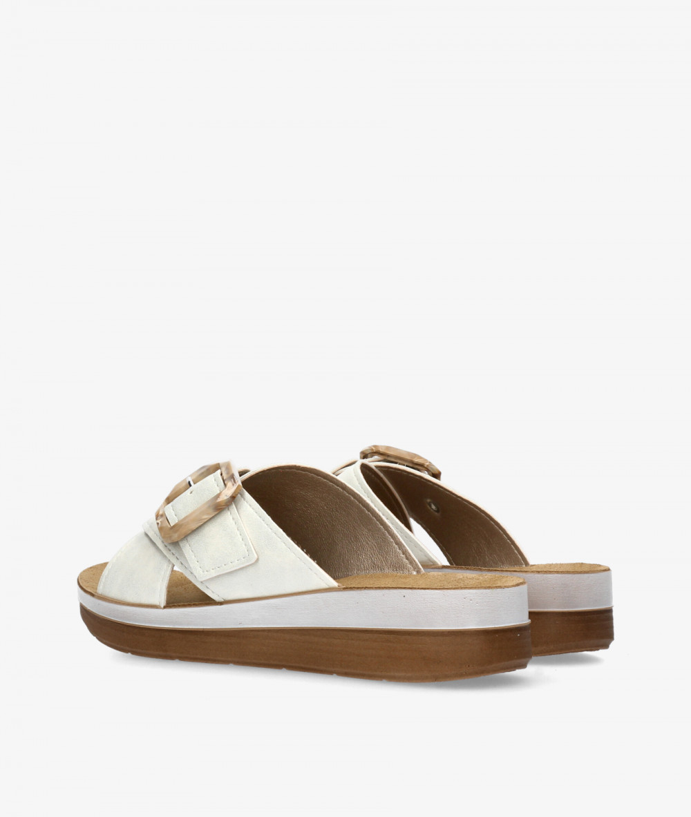 Sandalias INBLU  FT20 en hueso
