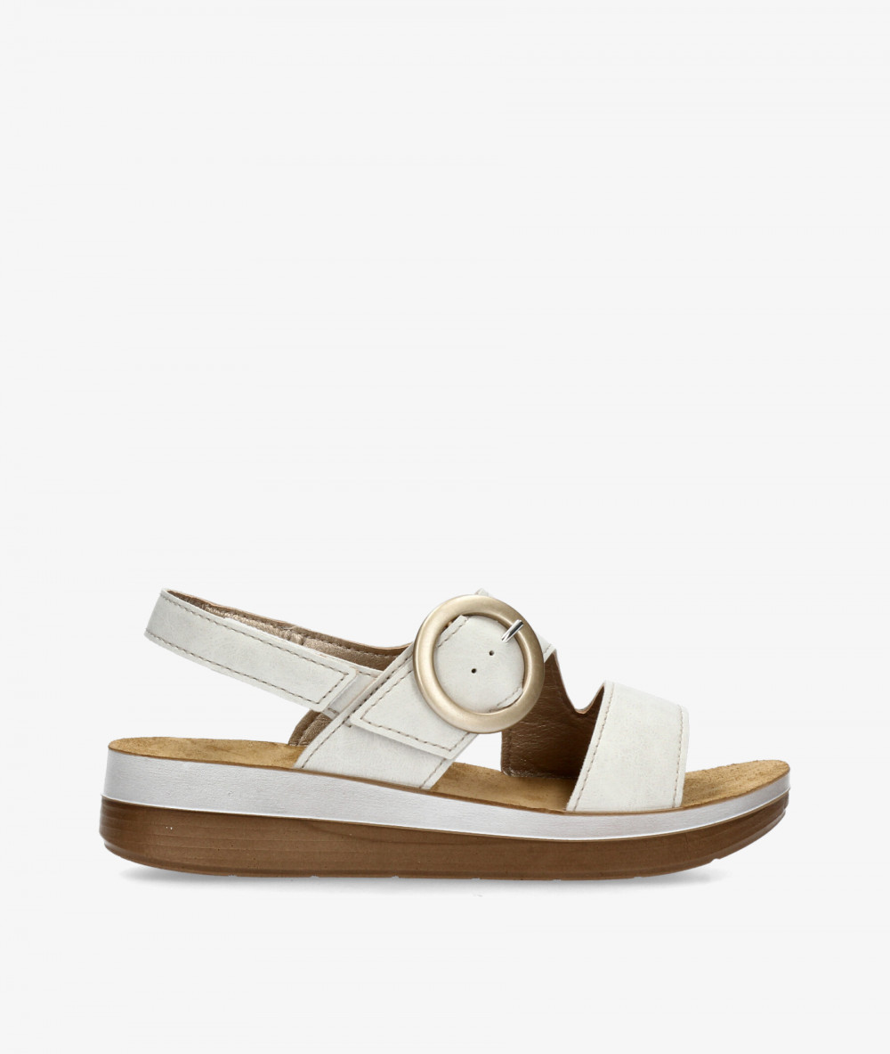 Sandalias INBLU  FT21 en hueso