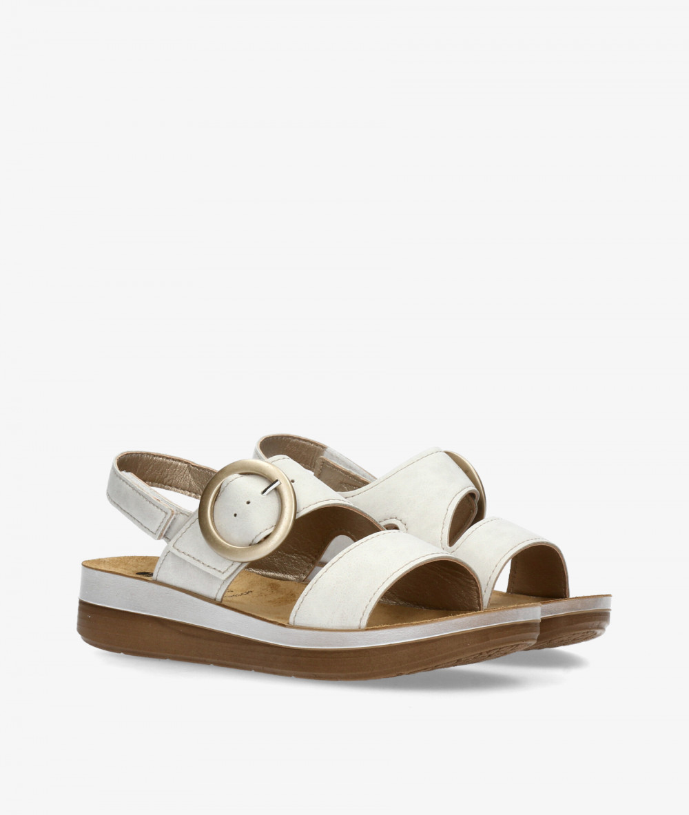 Sandalias INBLU  FT21 en hueso