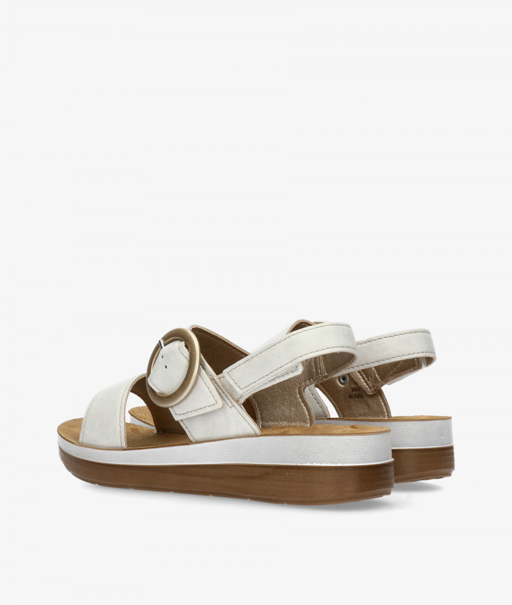 Sandalias INBLU  FT21 en hueso