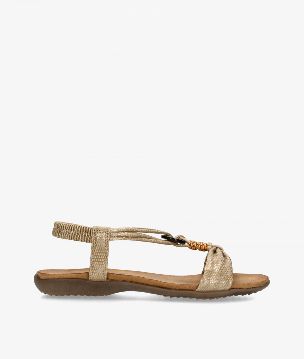 Sandalias Amarpies  30239 en platino