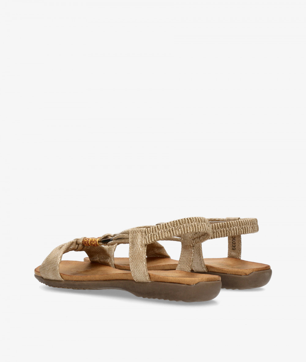 Sandalias Amarpies  30239 en platino