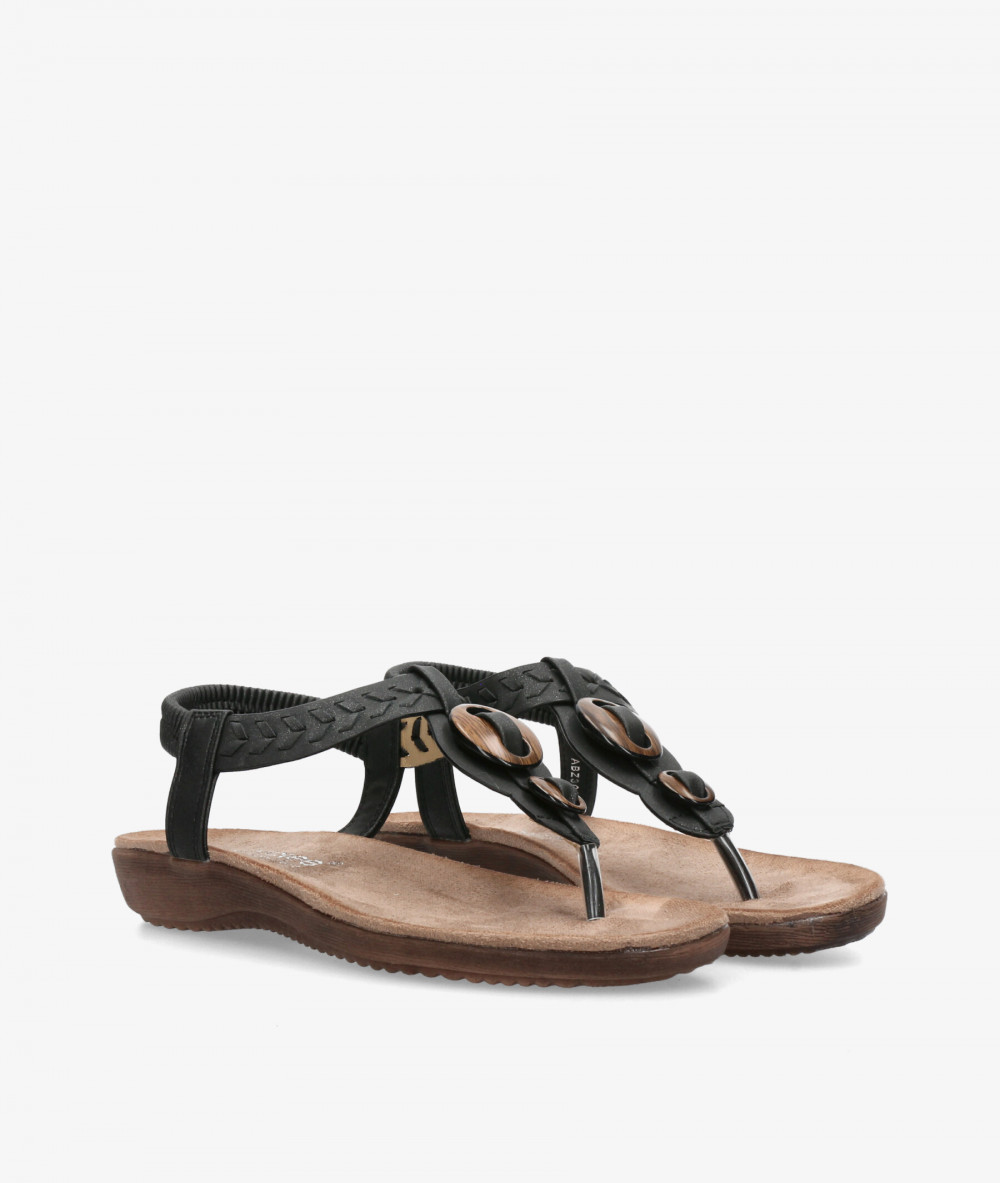 Sandalias Amarpies  30236 en negro