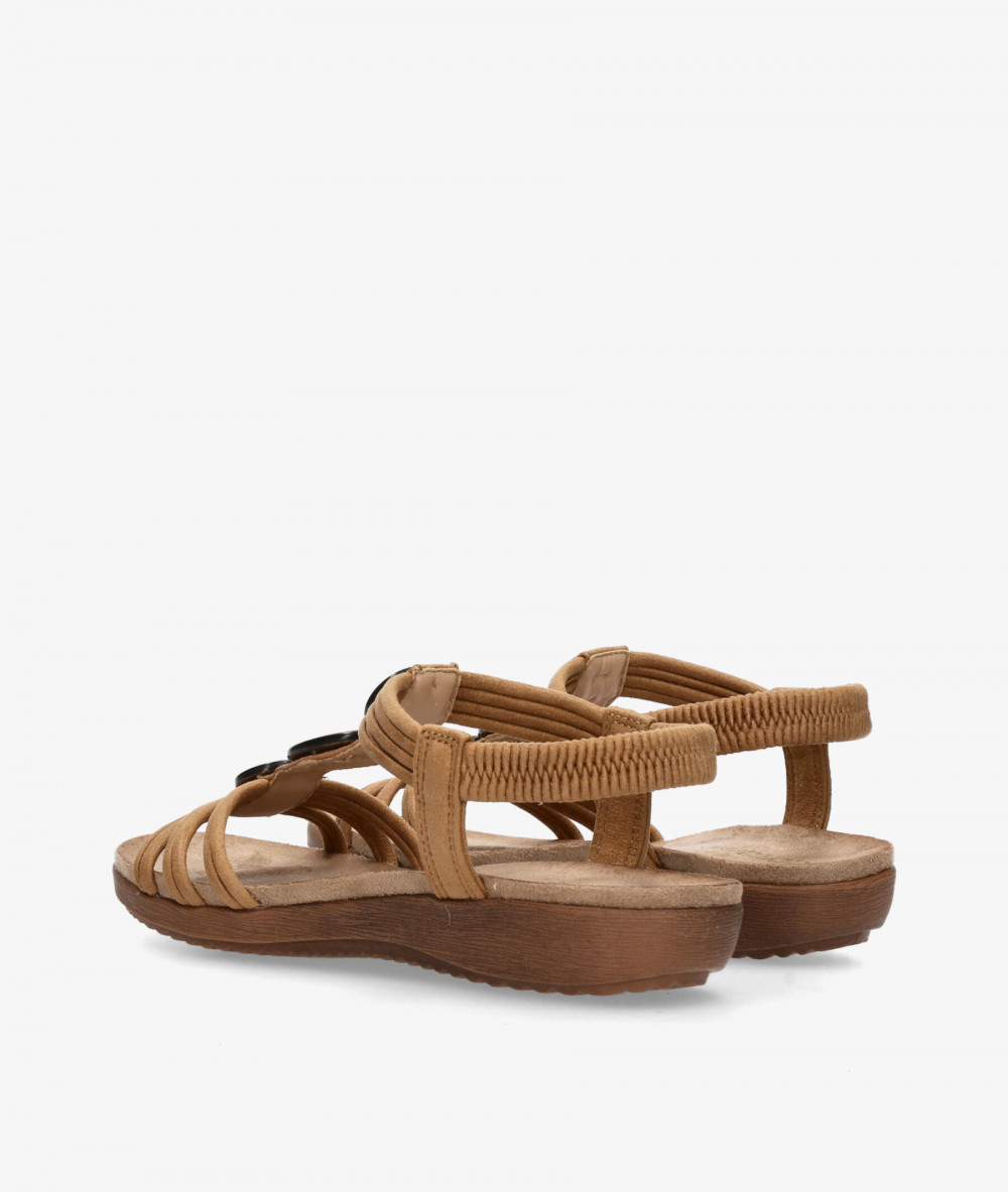 Sandalias Amarpies  26676 en camel