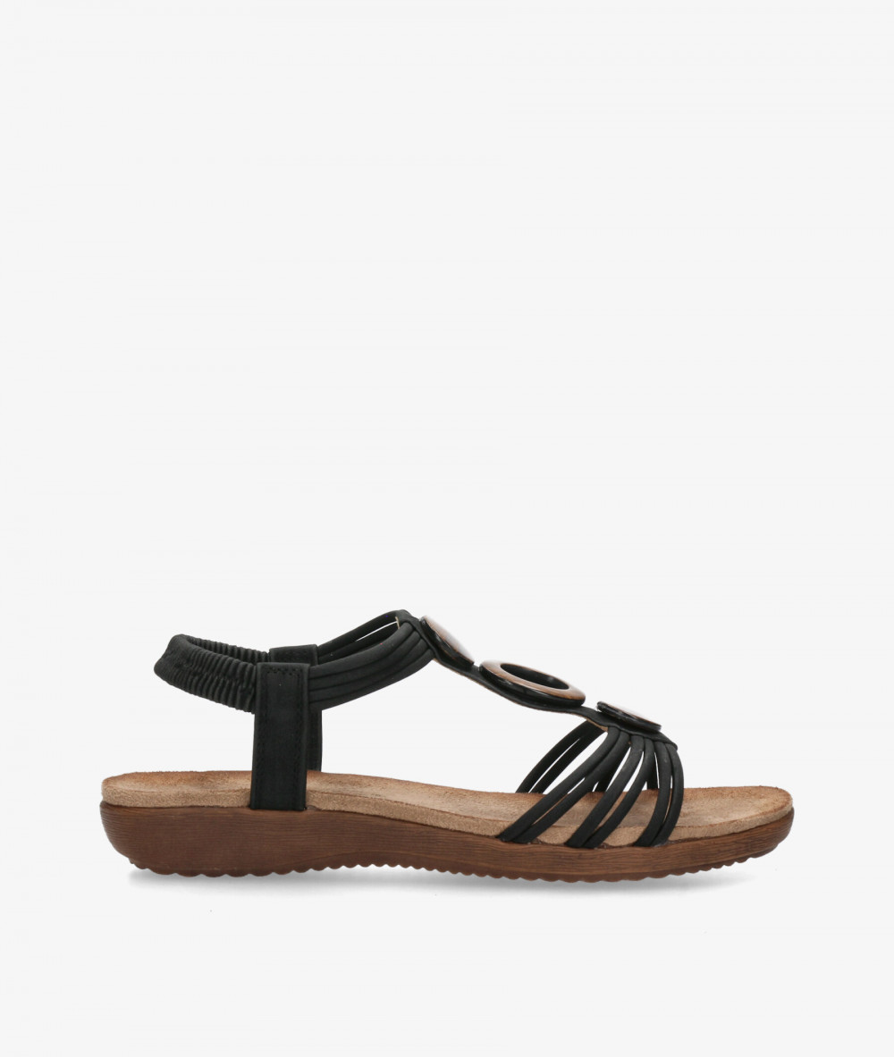 Sandalias Amarpies  26676 en negro
