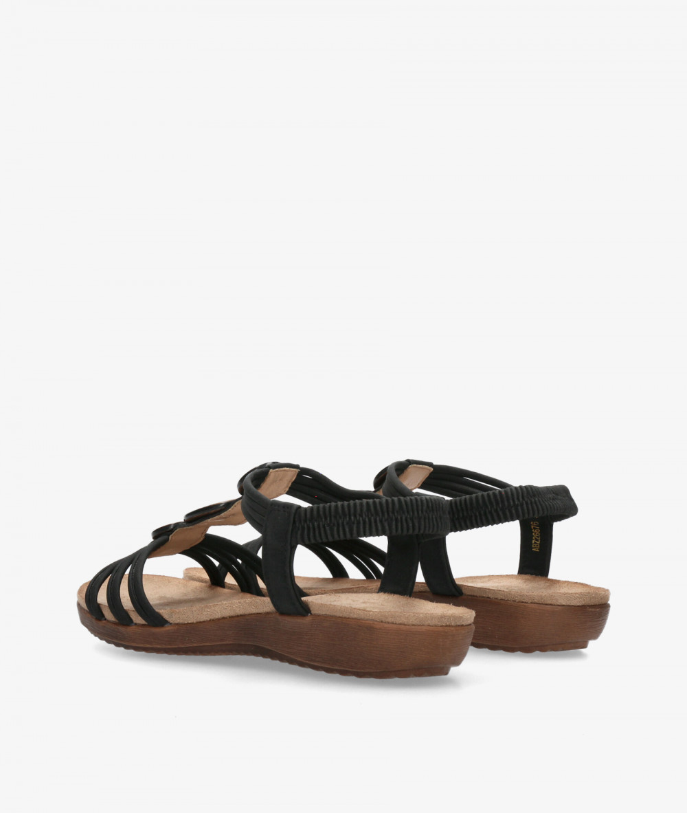 Sandalias Amarpies  26676 en negro