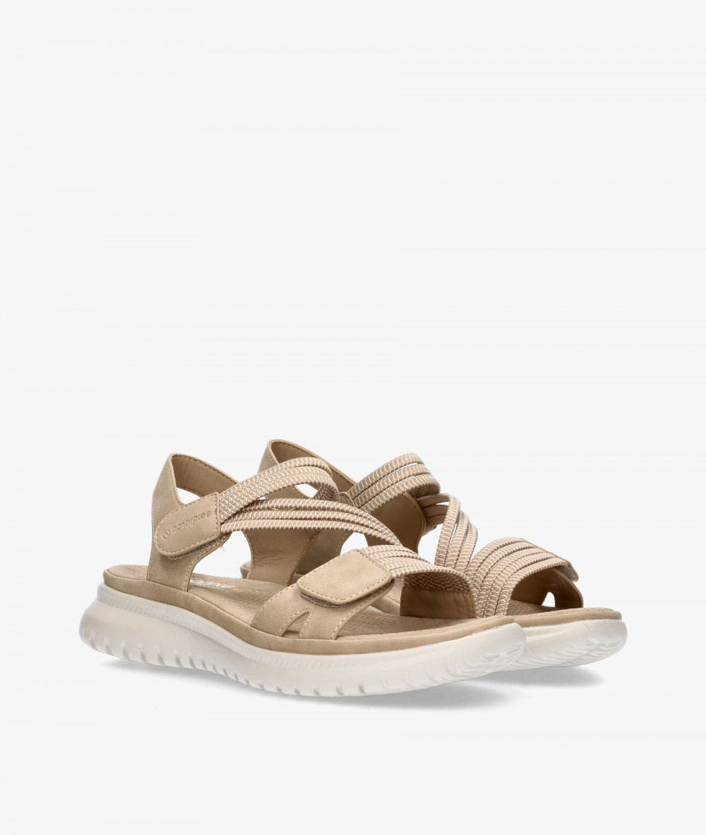 Sandalias Amarpies  30161 en beige