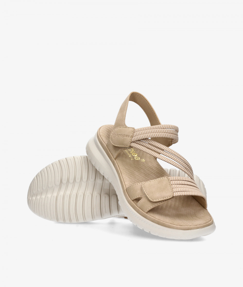 Sandalias Amarpies  30161 en beige