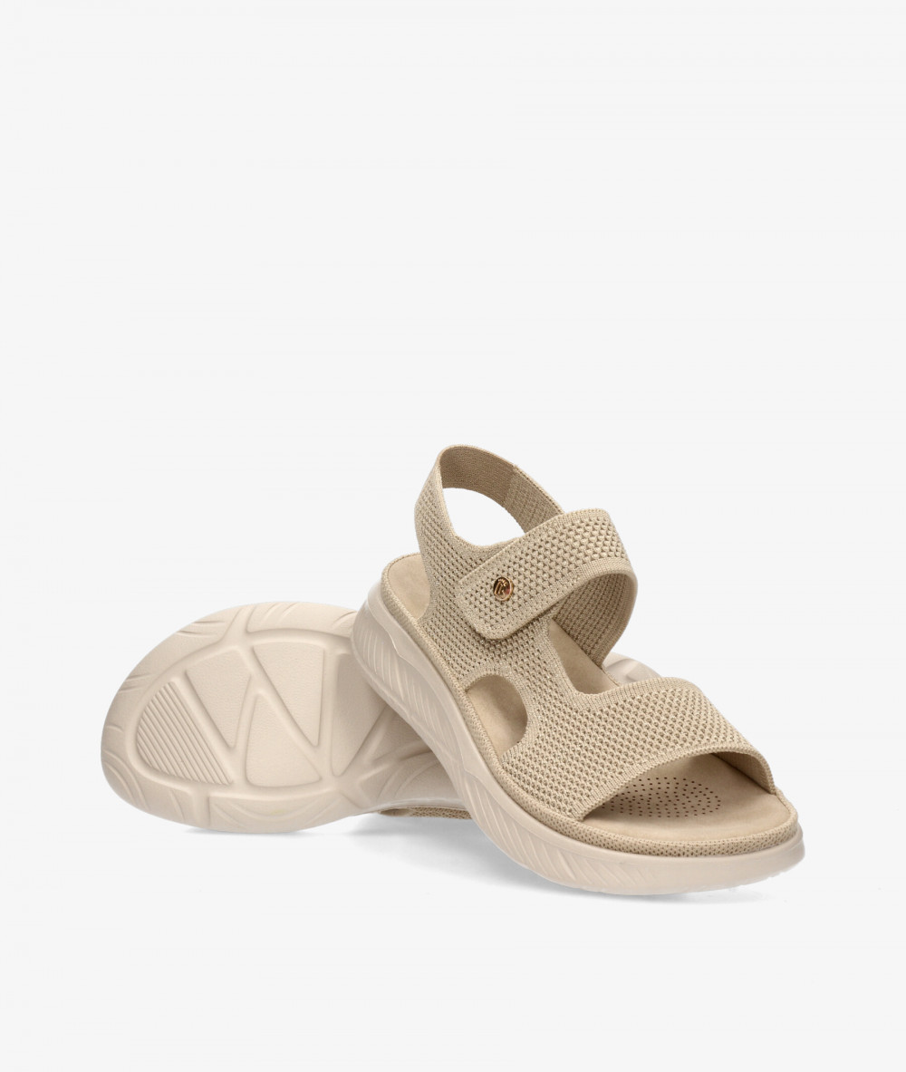 Sandalias Amarpies  30198 en beige