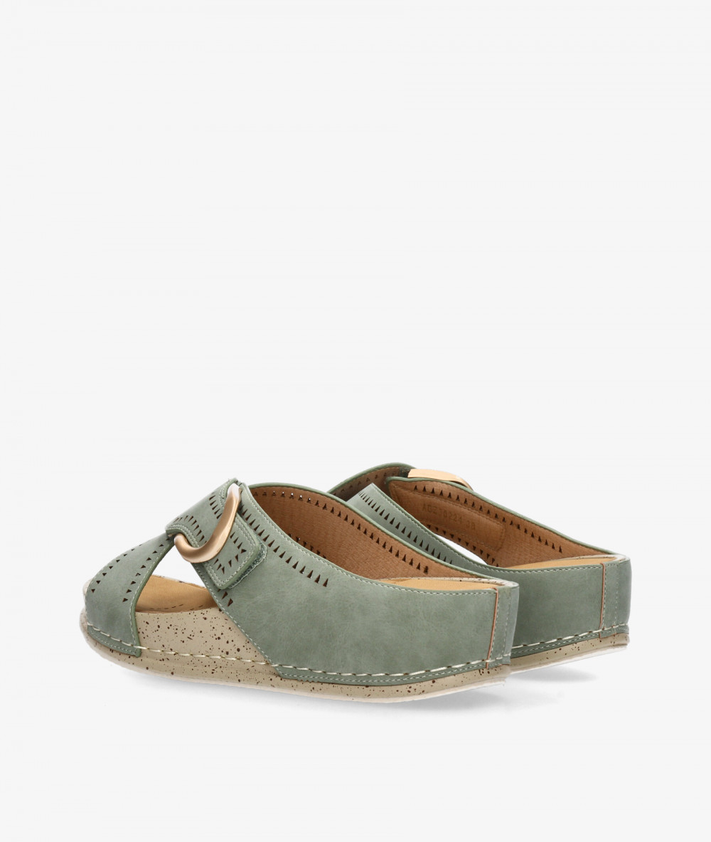 Sandalias Amarpies  30224 en caki