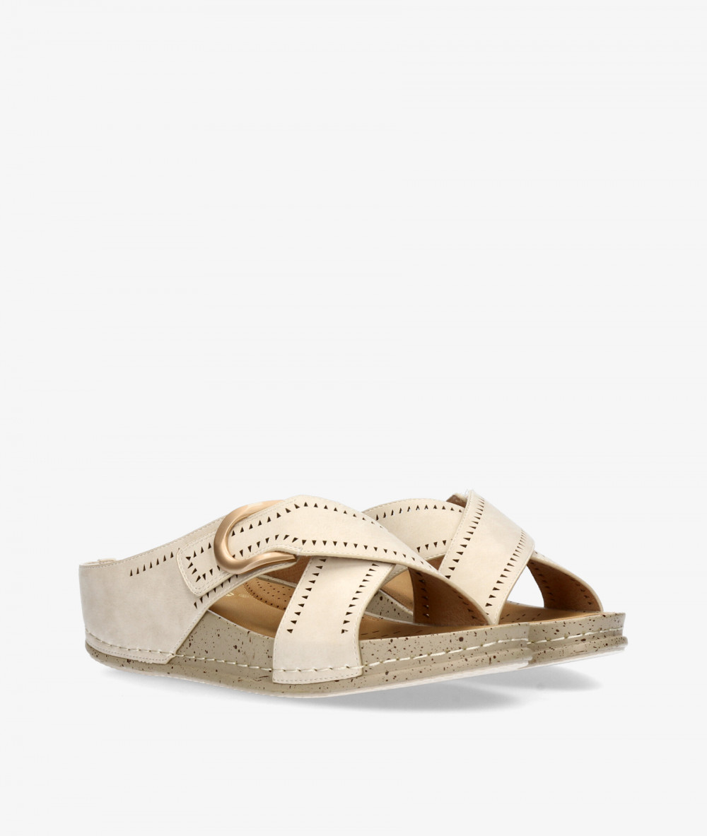 Sandalias Amarpies  30224 en hueso