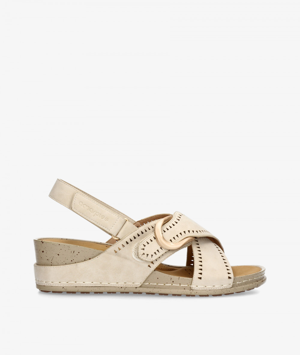 Sandalias Amarpies  30215 en hueso