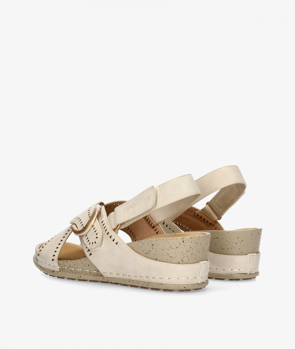 Sandalias Amarpies  30215 en hueso