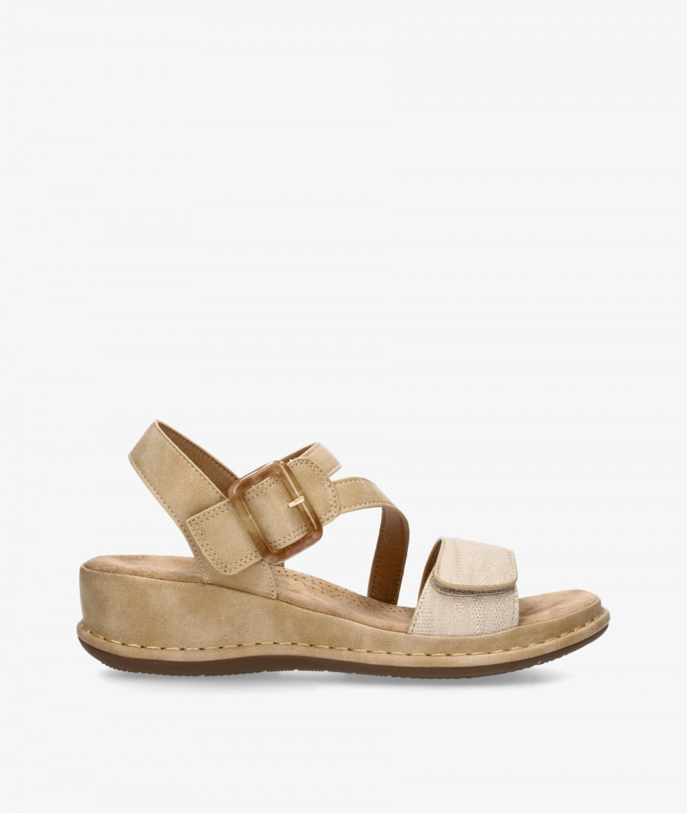 Sandalias Amarpies  30207 en beige