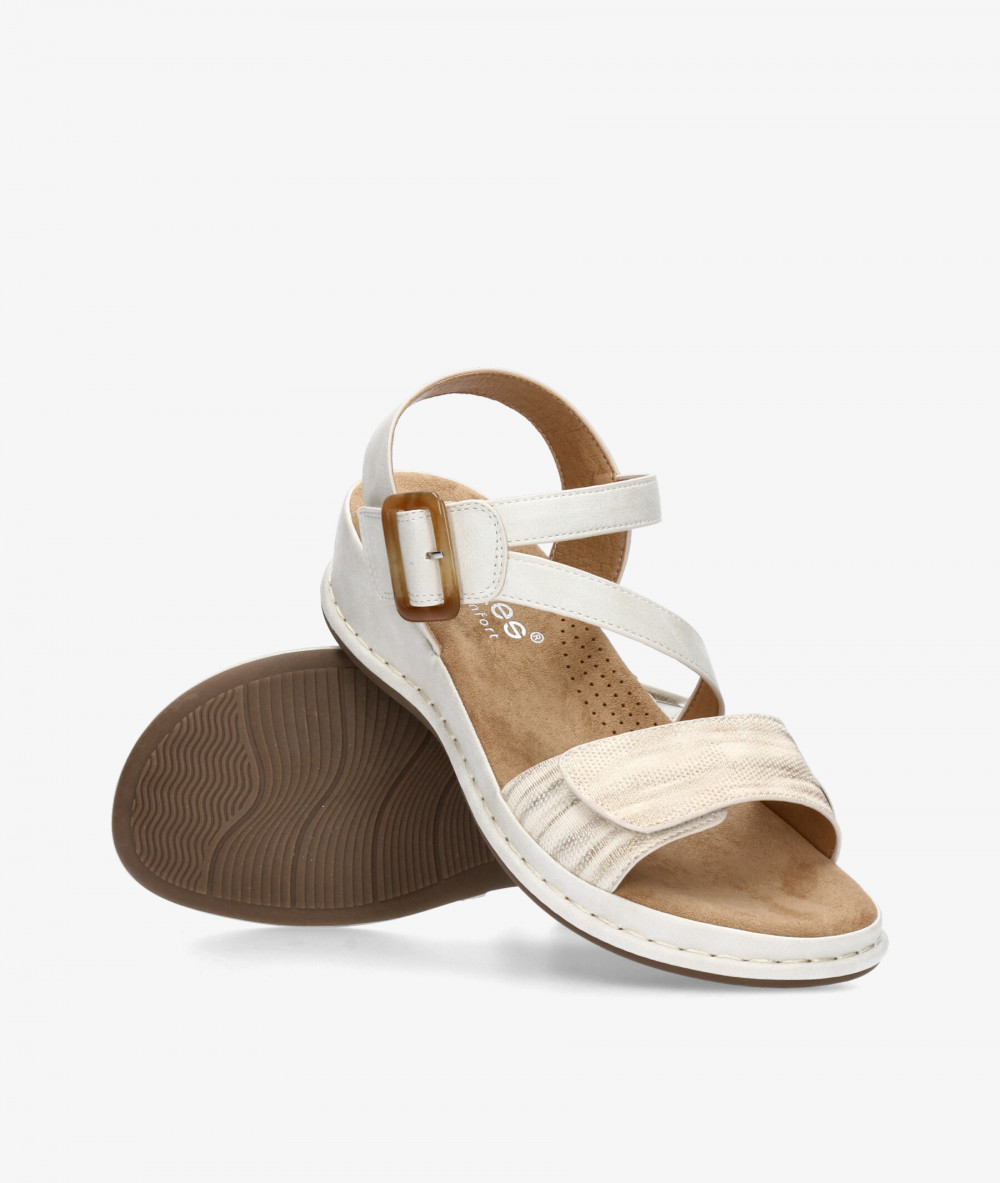 Sandalias Amarpies  30207 en hueso