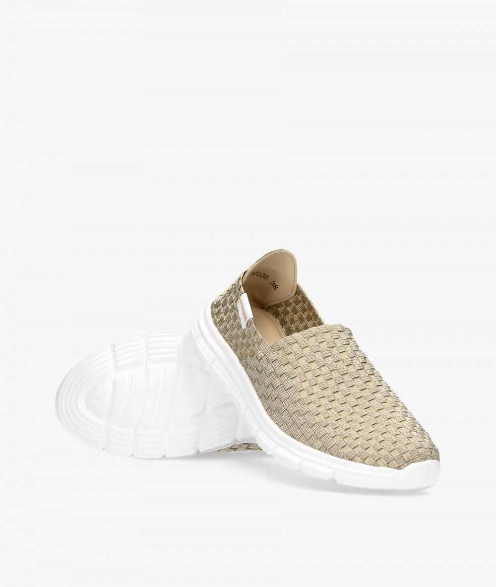 Zapatos confort Amarpies 30105 en platino