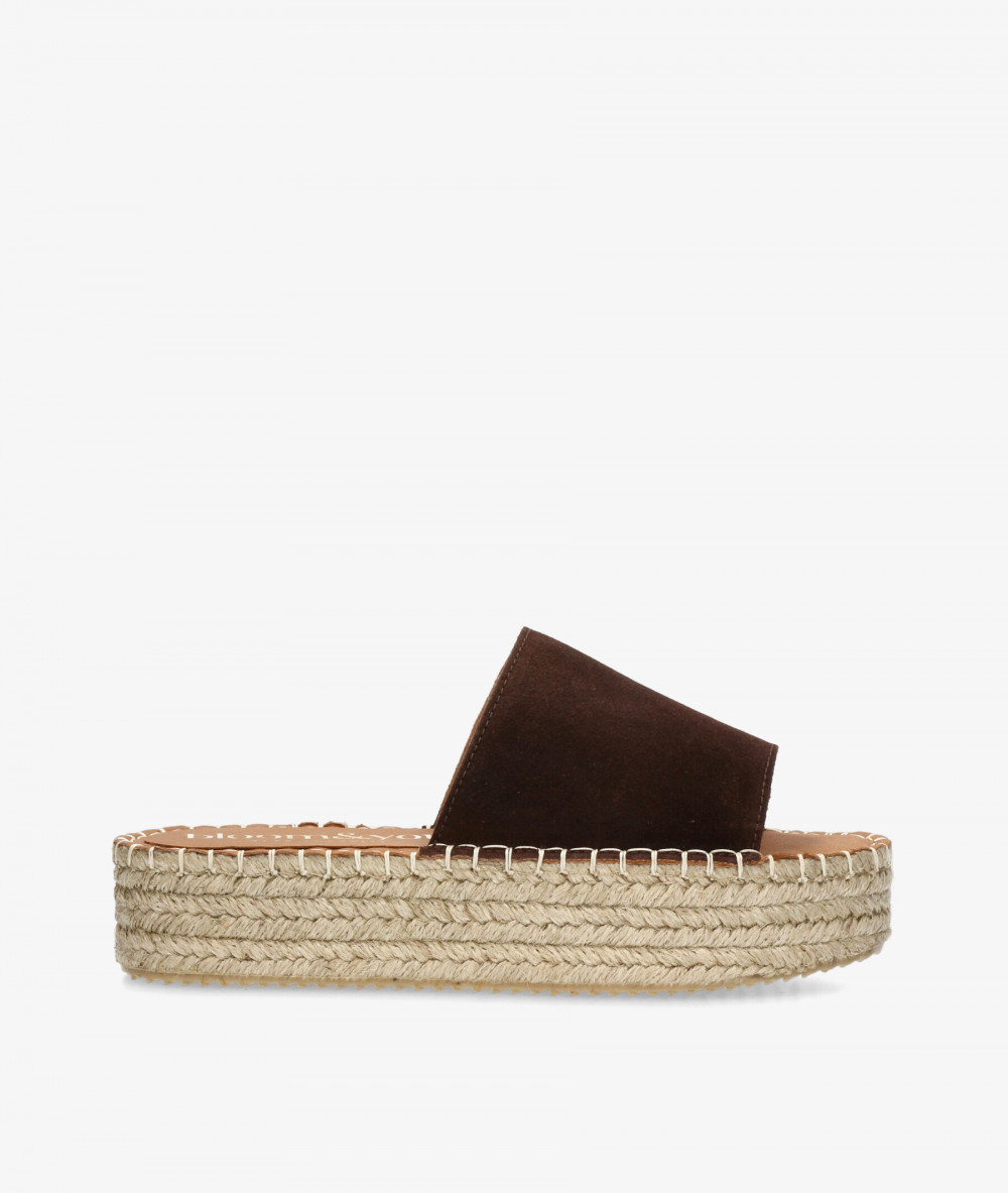 Alpargatas bloom&you  DANDELION en serraje marrón