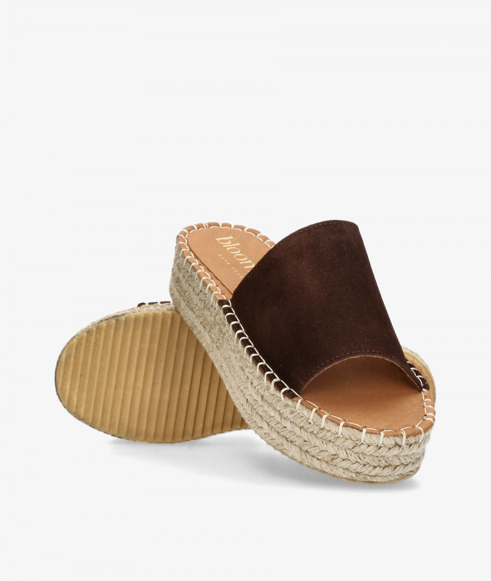 Alpargatas bloom&you  DANDELION en serraje marrón