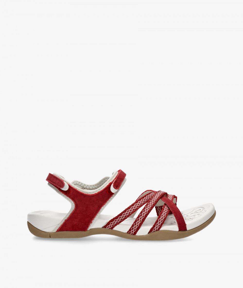 Sandalias St. Gallen  STRAPPY en cereza