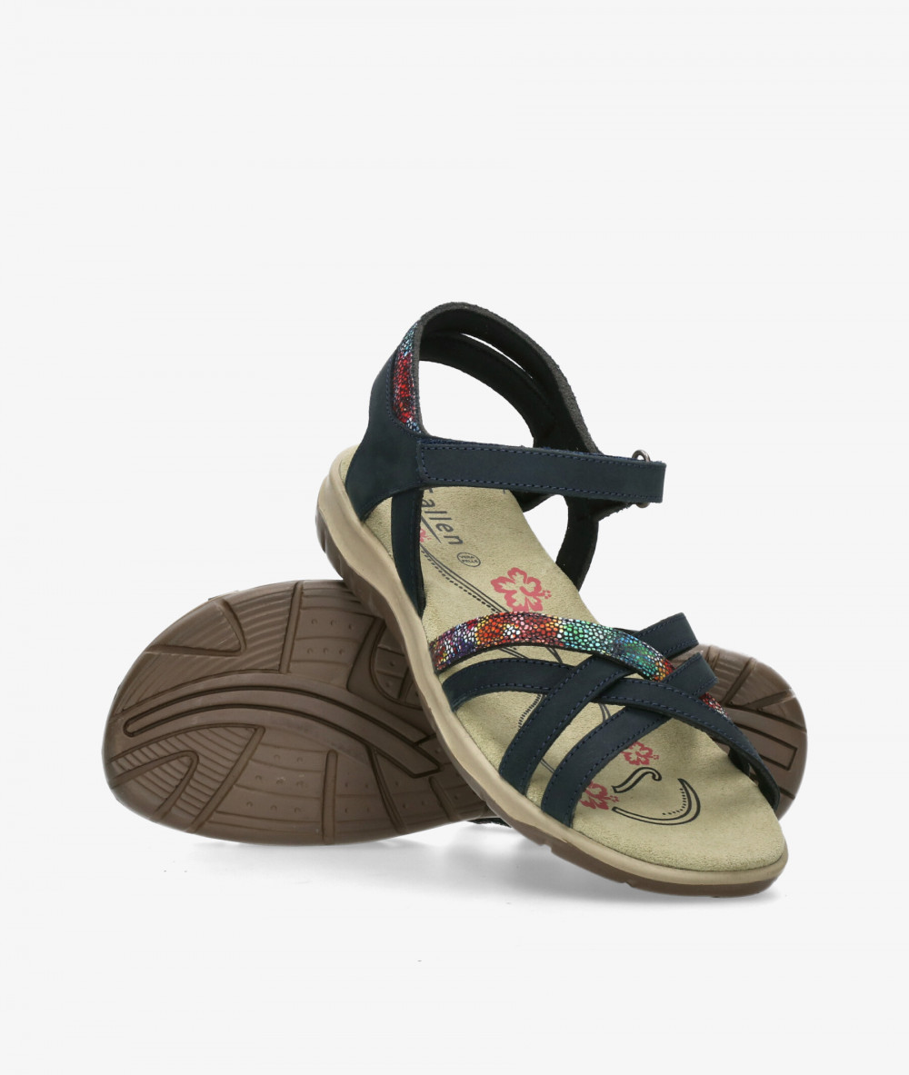 Sandalias St. Gallen  VITORIA  en azul marino