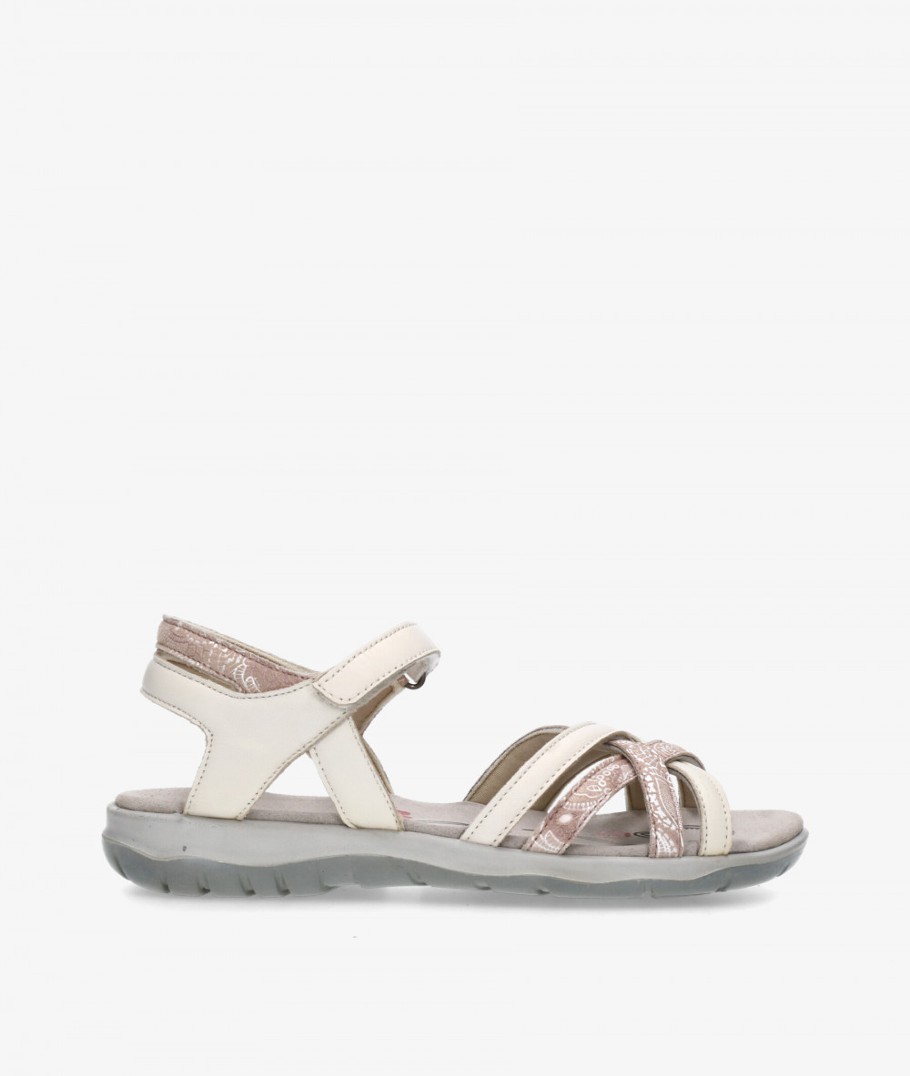 Sandalias St. Gallen  VITORIA  en blanco