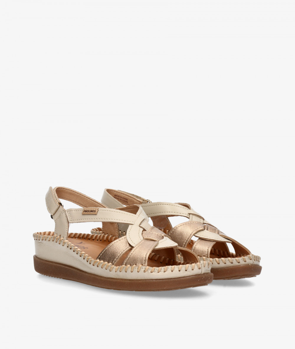 Sandalias Pikolinos  W8K-1839 en hueso