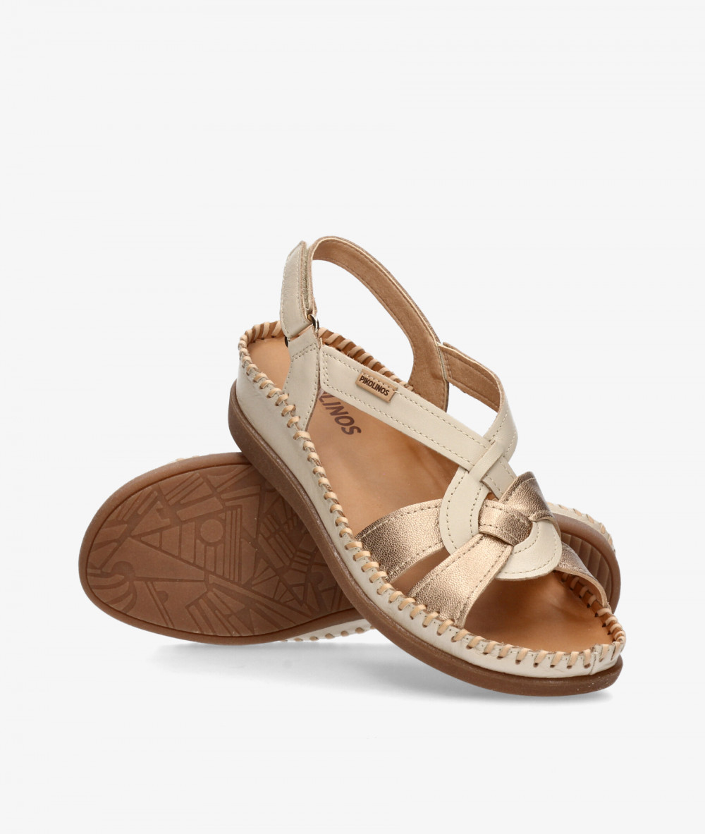 Sandalias Pikolinos  W8K-1839 en hueso