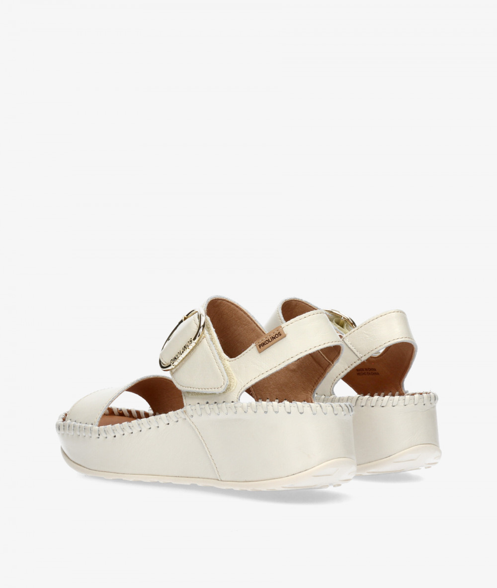 Sandalias Pikolinos  W1C-0709 en hueso