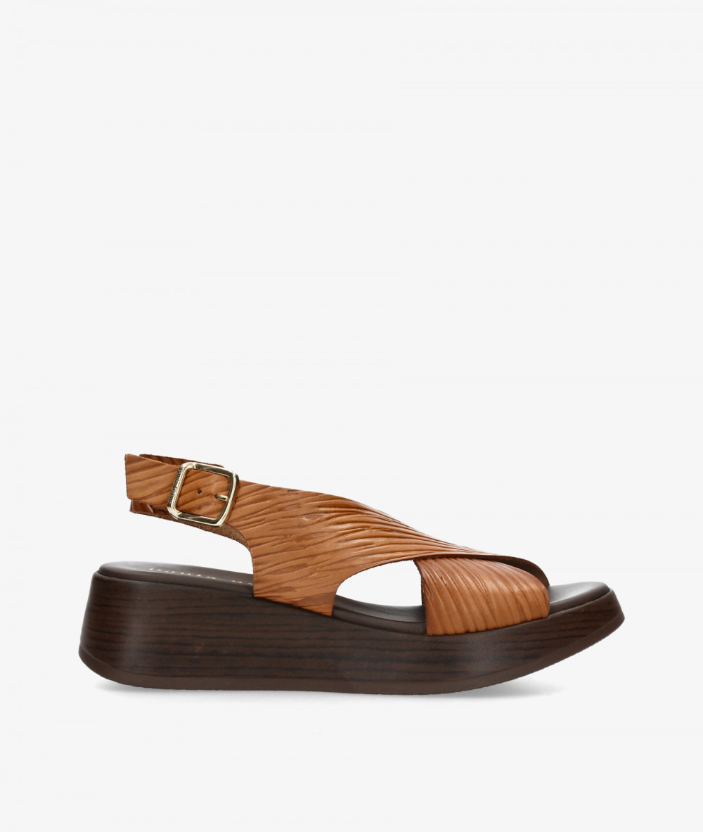 Sandalias Paula Urban  33-2070 en cuero