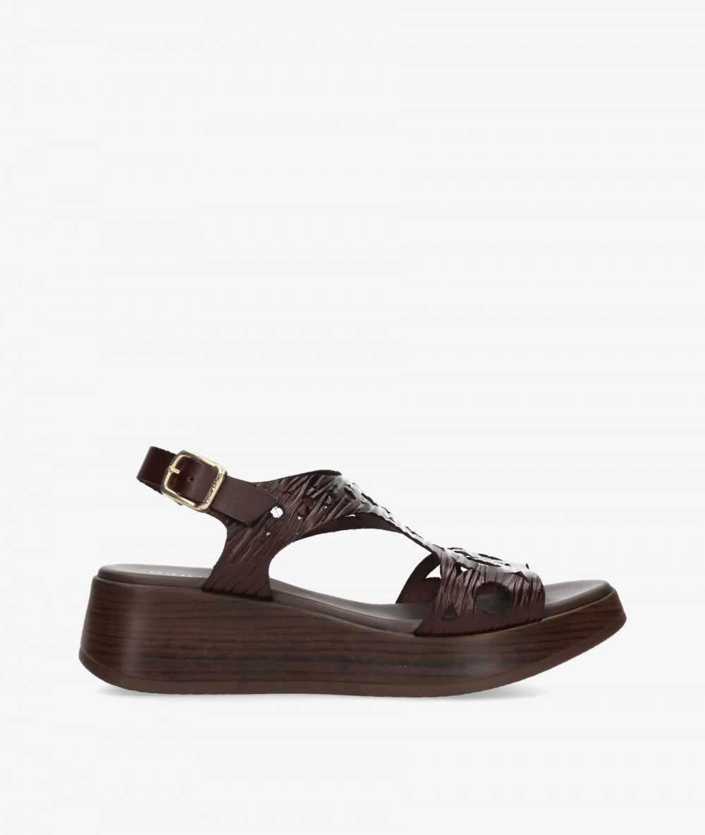 Sandalias Paula Urban  33-831 en marrón