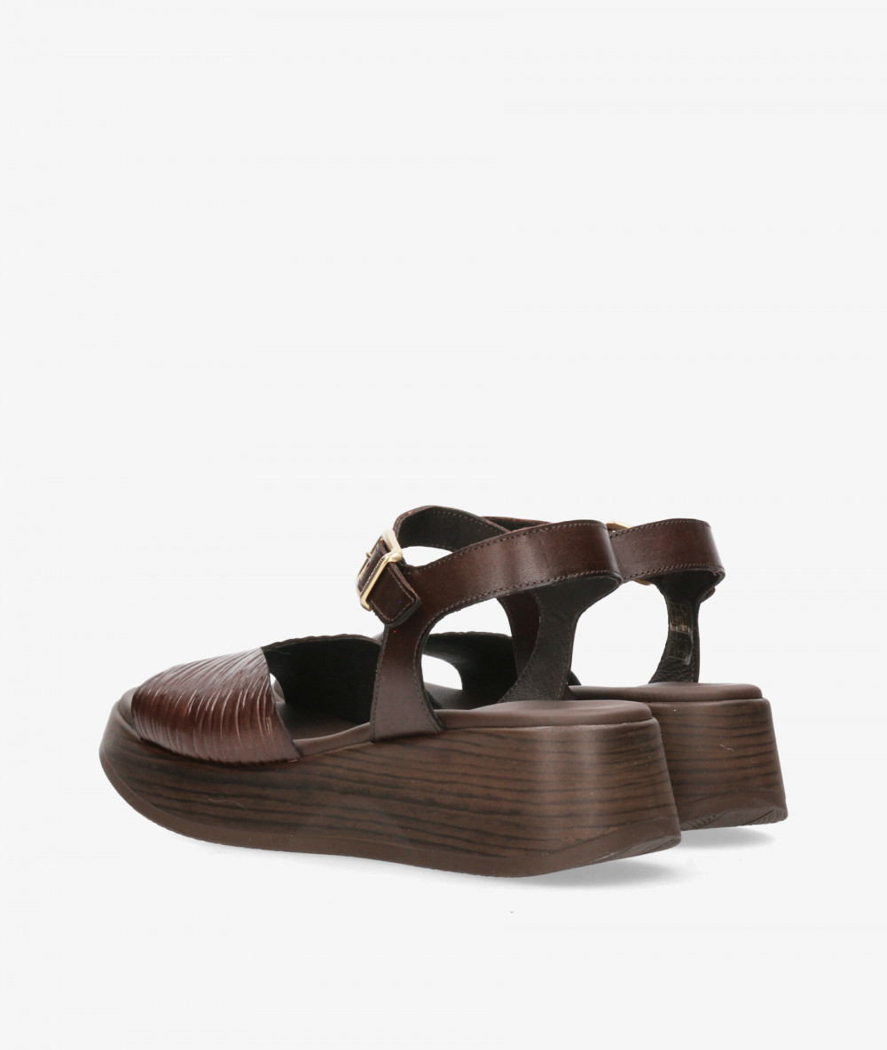 Sandalias Paula Urban  33-837 en marrón