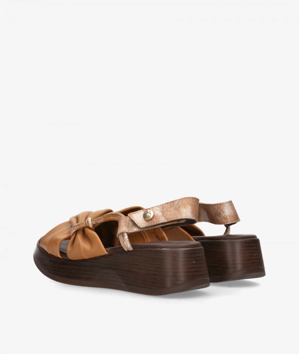 Sandalias Paula Urban  33-416 en camel